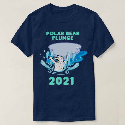 Polaire Beer Plunge 2021 T-shirt (Design voorkant)