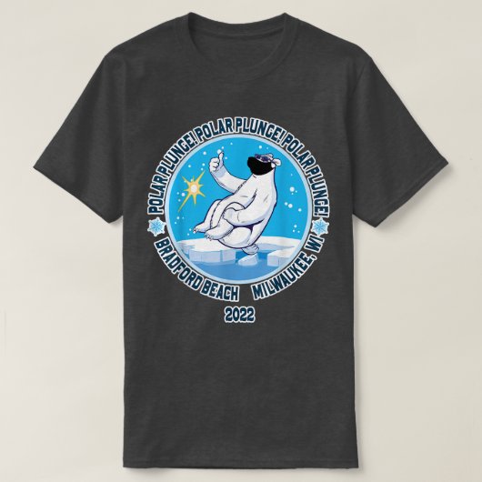  Polaire Beer Plunge met FaceMask 2022 T-shirt (Design voorkant)