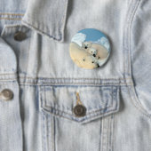Polaire Beer Ronde Button 5,7 Cm (In situ)