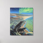 Polaire Beer schilderijdoek afdrukken (Voorkant)