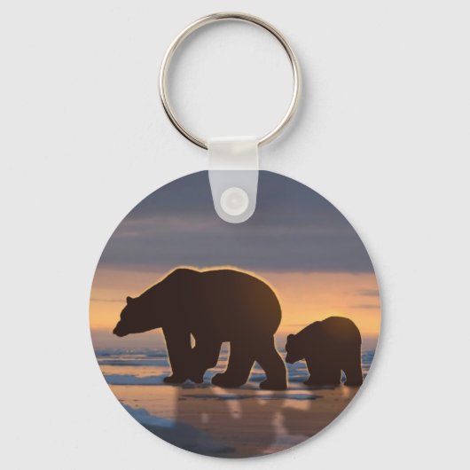 Polaire Beer Sleutelhanger (Voorkant)