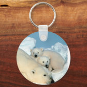 Polaire Beer Sleutelhanger (Voorkant)