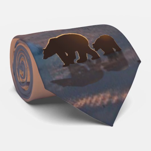 Polaire Beer Stropdas (Opgerold)