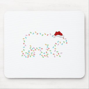 Polaire Beer Xmas verlichtend Santa Hat Polar Beer Muismat