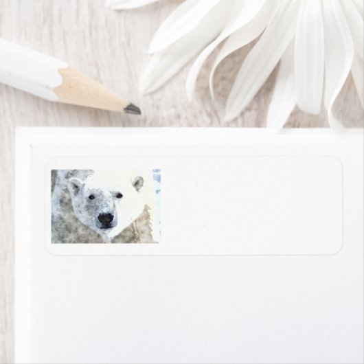 POLAIRE BEREN ADRESETIKETTEN ETIKET (Insitu)