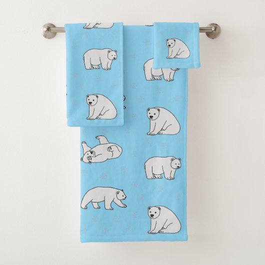 Polaire Beren Bad Handdoek (Insitu)