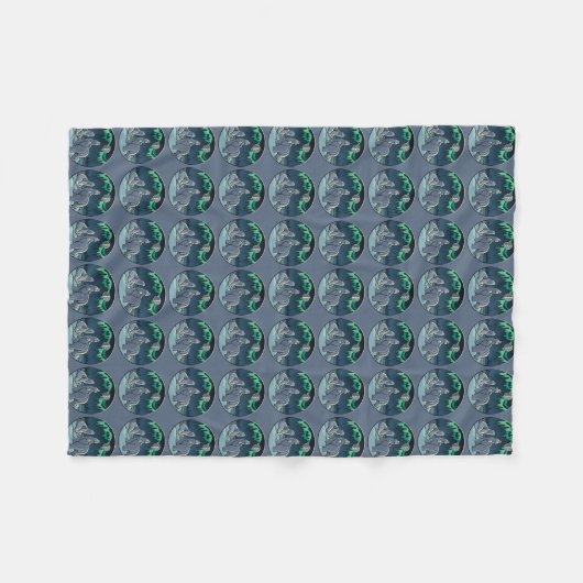 Polaire Beren Blanket Beer Art Fleece Blanket (Voorkant (Horizontaal))