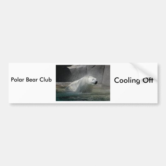 Polaire Beren Bumpersticker (Voorkant)