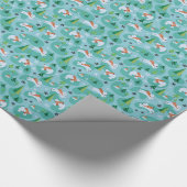 Polaire Beren Cadeaupapier (Hoek)