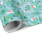 Polaire Beren Cadeaupapier (Rol Hoek)