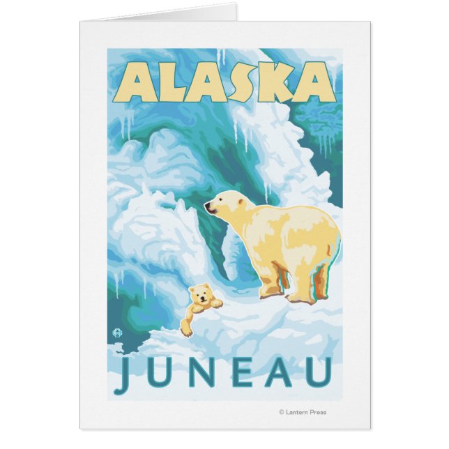 Polaire Beren & Cub - Juneau, Alaska (Voorkant)