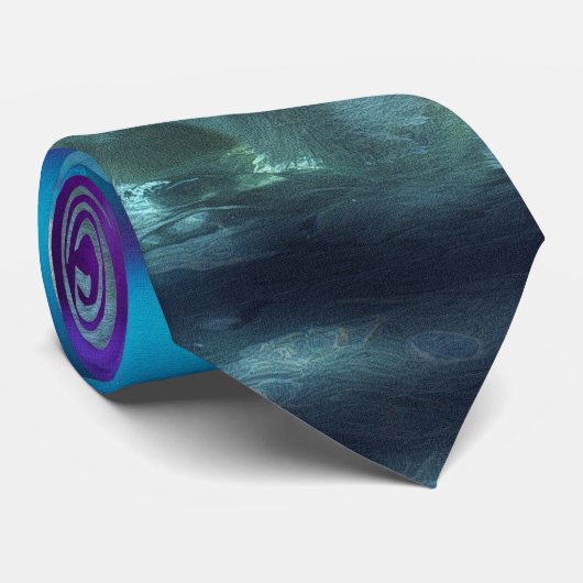 Polaire Beren en Arctische ijs met wilde Aurora Stropdas (Opgerold)