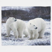 POLAIRE BEREN FLEECE DEKEN (Voorkant (Horizontaal))