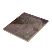 Polaire Beren gebergte, keramische Tegel Tegeltje (Zijkant)