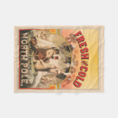 Polaire Beren genieten van Mokken van lagerbier Fleece Deken (Voorkant (Horizontaal))