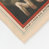 Polaire Beren genieten van Mokken van lagerbier Fleece Deken (Hoek)