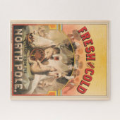 Polaire Beren genieten van Mokken van lagerbier Legpuzzel (Horizontaal)