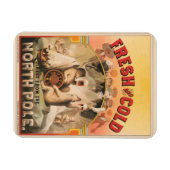 Polaire Beren genieten van Mokken van lagerbier Magneet (Horizontaal)