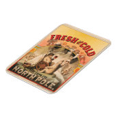 Polaire Beren genieten van Mokken van lagerbier Magneet (Linkerzijde)