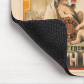 Polaire Beren genieten van Mokken van lagerbier Muismat (Hoek)