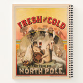 Polaire Beren genieten van Mokken van lagerbier Notitieboek (Achterkant)