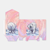 Polaire Beren Giften & Accessoires Bedankdoosjes (Uitgevouwen)