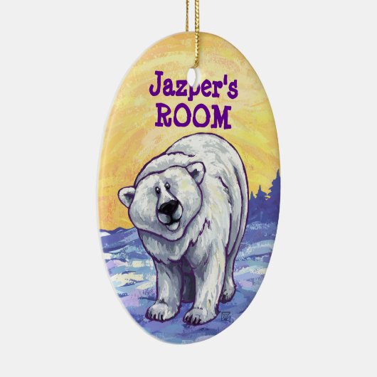 Polaire Beren Giften & Accessoires Keramisch Ornament (Rechts)