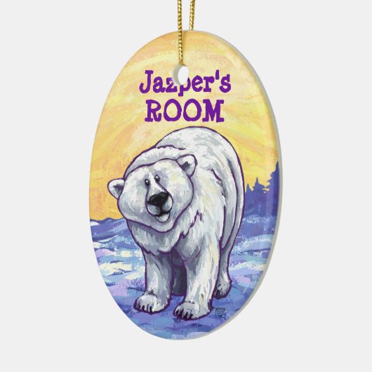 Polaire Beren Giften & Accessoires Keramisch Ornament (Links)