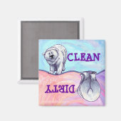 Polaire Beren Giften & Accessoires Magneet (Voorkant / Achterkant)