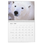 Polaire Beren - kalender van 12 maanden (Mar 2027)