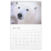 Polaire Beren - kalender van 12 maanden (Mar 2027)