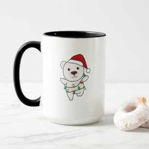 Polaire Beren kerstwinterdieren Polaire Beren Mok