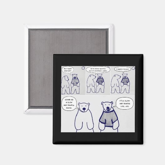 Polaire Beren Magneet (Voorkant / Achterkant)