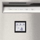 Polaire Beren Magneet (Insitu (Vaatwasser))