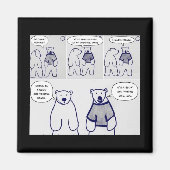 Polaire Beren Magneet (Voorkant)