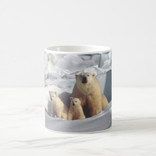 Polaire Beren Natuur koffie Mok  Arctic Wildlife (Center)