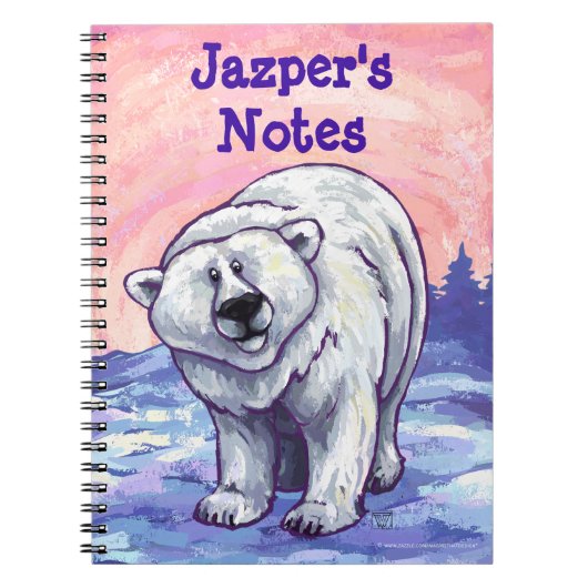 Polaire Beren Notitieboek (Voorkant)
