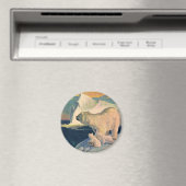  Polaire Beren op Iceberg, wilde Arctische dieren Magneet (Insitu (Vaatwasser))