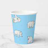 Polaire Beren Papieren Bekers (Voorkant)