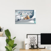 Polaire Beren Poster (Thuiskantoor)