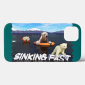 Polaire Beren - Snel zinken Case-Mate iPhone Case (Achterkant (horizontaal))