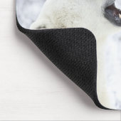 Polaire Beren spelen in de sneeuw. Muismat (Hoek)