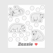 Polaire Beren Sticker (Vel)