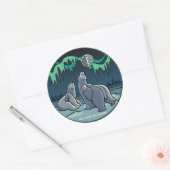Polaire Beren Stickers Wildlife Art Stickers (Envelop)