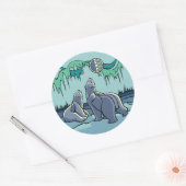 Polaire Beren Stickers Wildlife Art Stickers (Envelop)