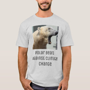 Polaire Beren tegen klimaatverandering T-shirt