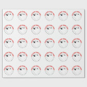 Polaire Beren tegen Trump Cadeaupapier (Vlak)