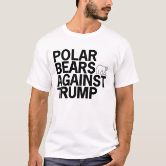 Polaire Beren tegen Trump T-Shirt