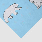 Polaire Beren Tissuepapier (Detail)