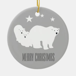Polaire Beren Versiering kerstversiering Keramisch Ornament